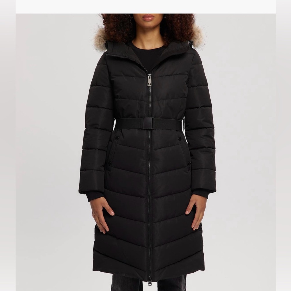 Noize Women's Black Puffer Coat